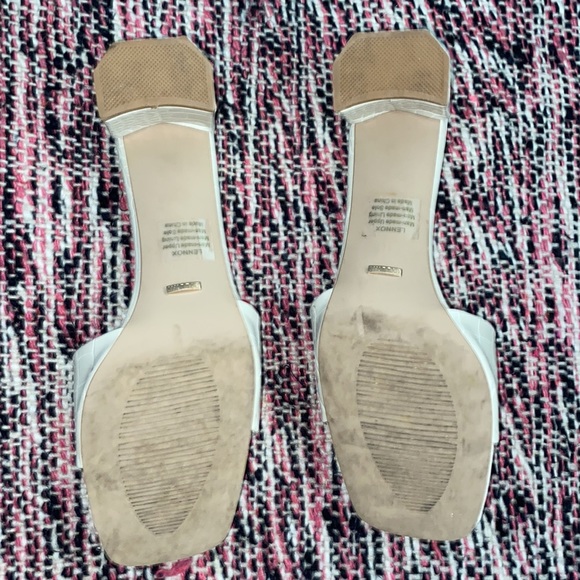 Billini Ivory Croc Mule Heels - Picture 5 of 6